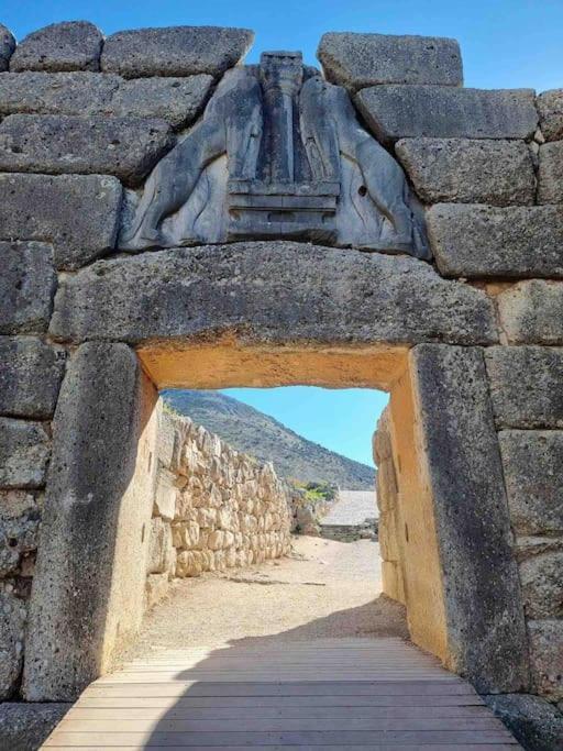Sunny House At Ancient Mycenae, Close To Nafplio! Mykines Exterior photo